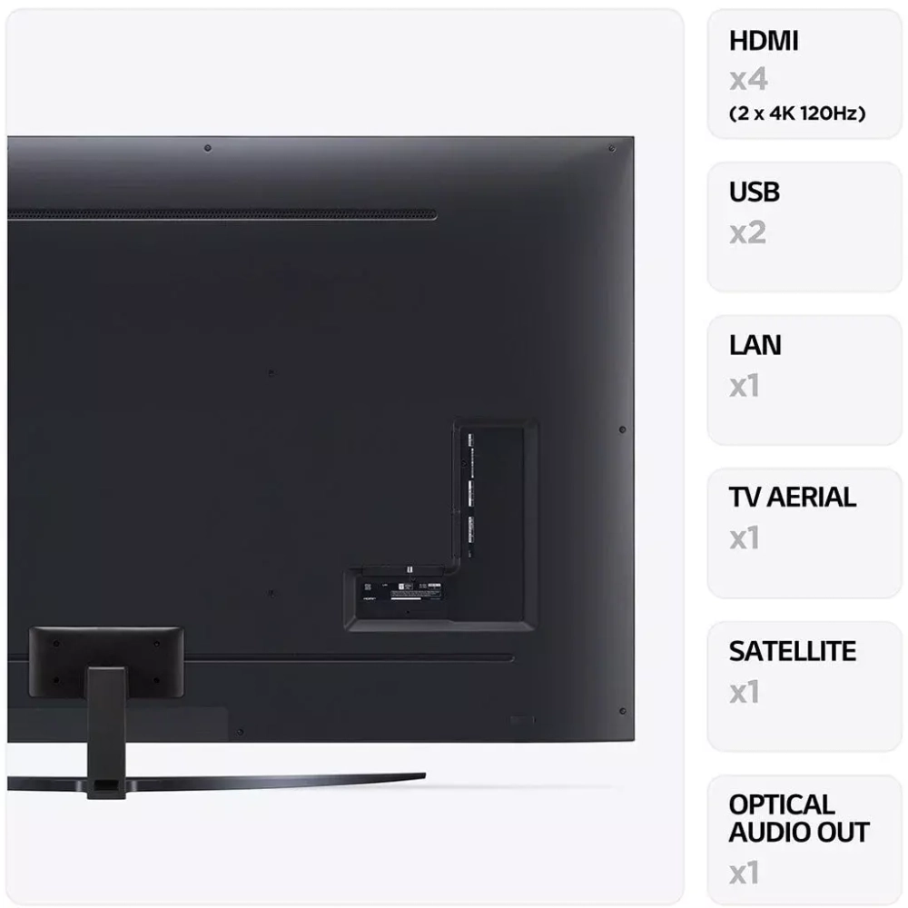 Телевизор ЖК 86' LG 86UR81006LA черный