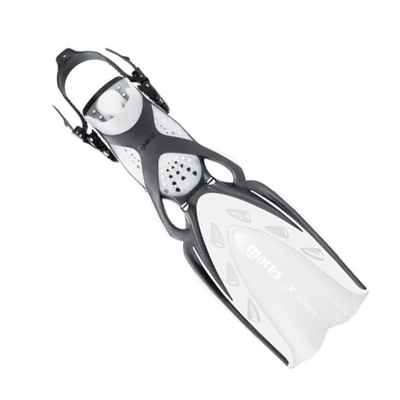 Ласты регулируемые Mares X-Stream черный/белый