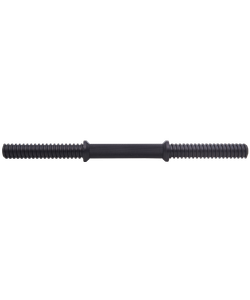 Гриф гантельный BB-106 d=25 мм, пластиковый, с пластиковыми замками, 40 см