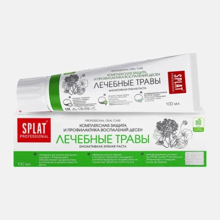 Зубная паста Splat Professional Лечебные травы 100мл