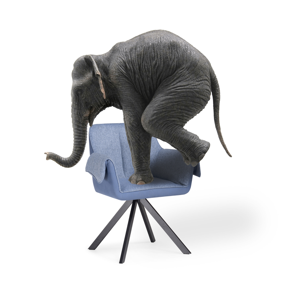 Стул на металлокаркасе Woodville Каита neptun 35, flex 754, черный