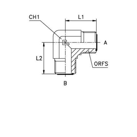 Соединение P90 ORFS 9/16