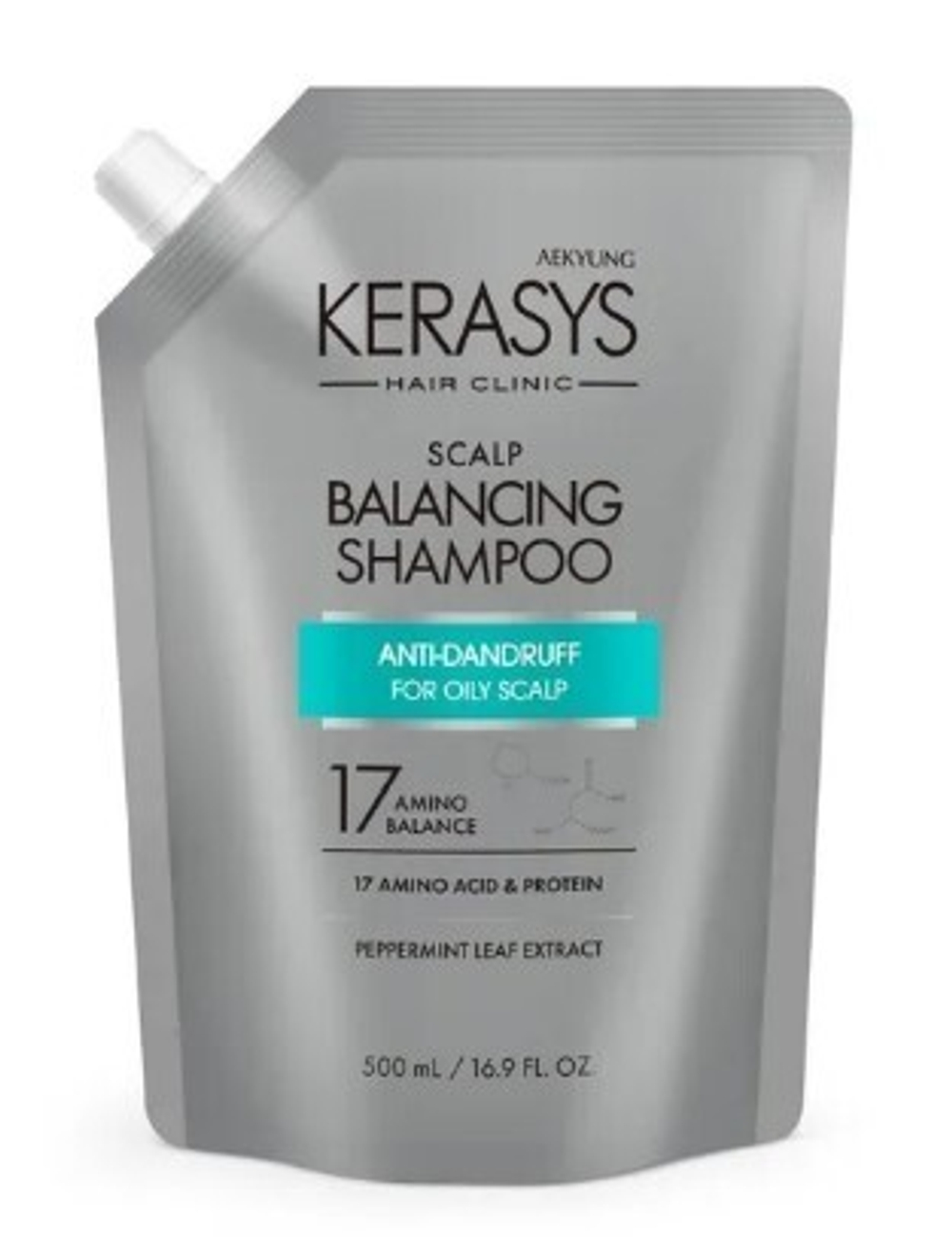 Kerasys  Scalp Care Scalp Balancing шампунь для лечения кожи головы запасной блок 500 мл