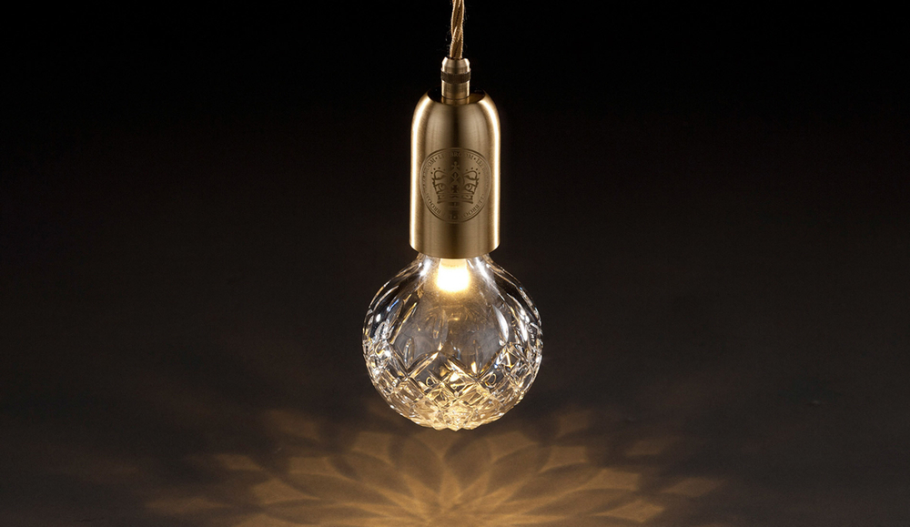 Pendant design lamp Crystal Bulb by Lee Broom (25 suspension)