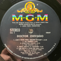 Виниловая пластинка Maurice Jarre ‎– Doctor Zhivago LP