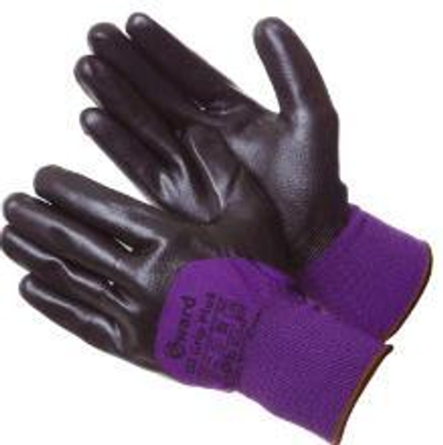 Перчатки нейлон. Облив вспенен.нитрил. 3/4 ладони  раз. 9(L) /Gward Oil-Grip Plus