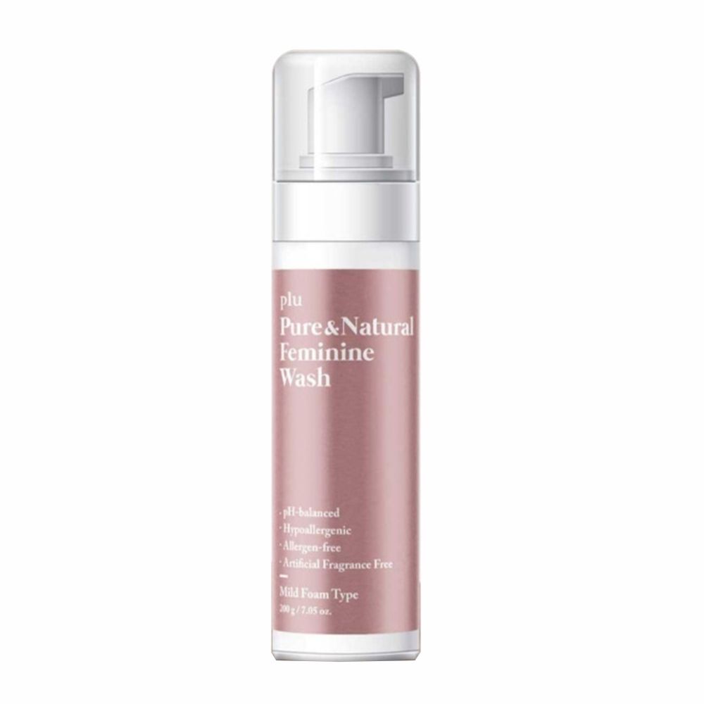 PLU  Мягкая увлажняющая пенка - Pure &amp; Nature Femine Wash ,200г