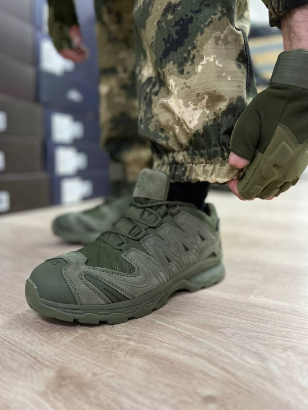 Костюм Горка Деми / мох /