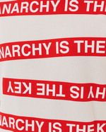 UNDERCOVER СВИТШОТ БЕЛЫЙ ANARCHY