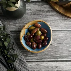 Соусник 130 мл 11,5*11,1 см h3,7 см овальный фарфор Blue Panasia P.L. Proff Cuisine [1]