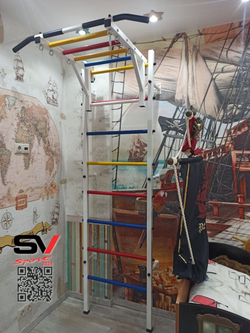 Монтаж шведской стенки Sv Sport в пеноблочные, газоблочные стены