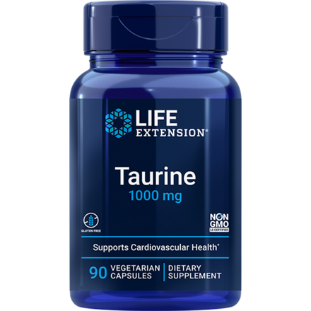 Taurine 1000 mg 90 capsules Life Extension