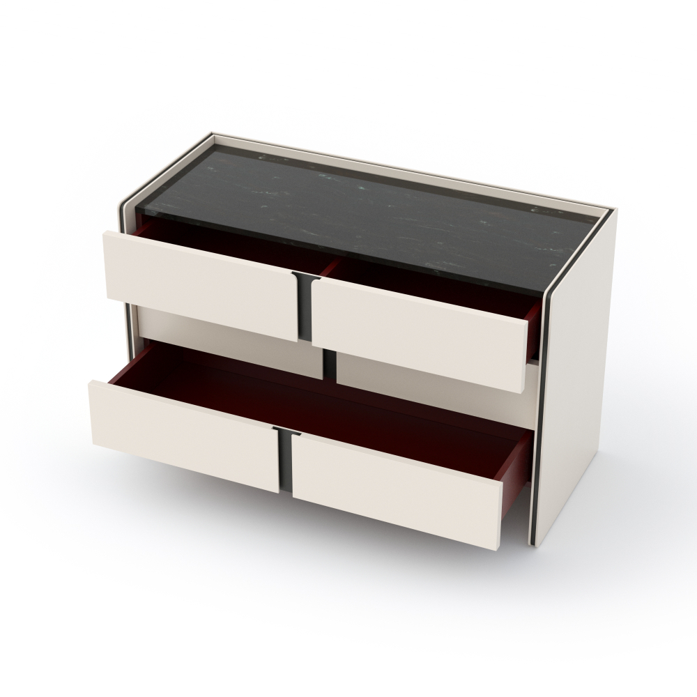 Velvet комод (1200) 3 ящика