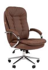 Офисное кресло Chairman 795 ЭКО Россия экокожа коричневый