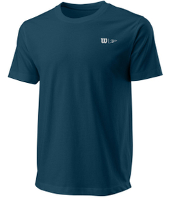 Мужская теннисная футболка Wilson Bela Signature Tech Tee M - небесный
