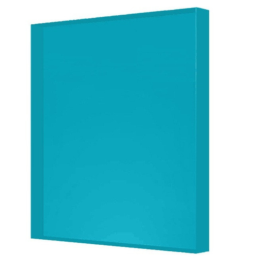 Поликарбонат монолитный Borrex Optima бирюзовый 3050х2050х6 мм