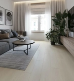 Каменный SPC ламинат AlixFloor Natural Line Дуб беленый светлый