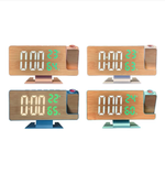 Часы с проекцией Gaosiio DS-5718LW Белый/зеленый