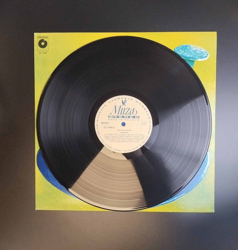 LP Asocjacja Hagaw – Manhattan. Джаз. Виниловая пластинка 12 дюймов. Польша 1982 год.