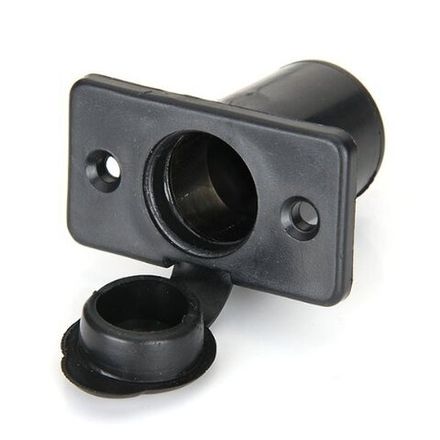 Разъем авто прикуривателя "гн" пластик на кабель