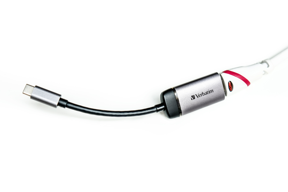Адаптер Verbatim USB-C / HDMI 4K с кабелем 10 см