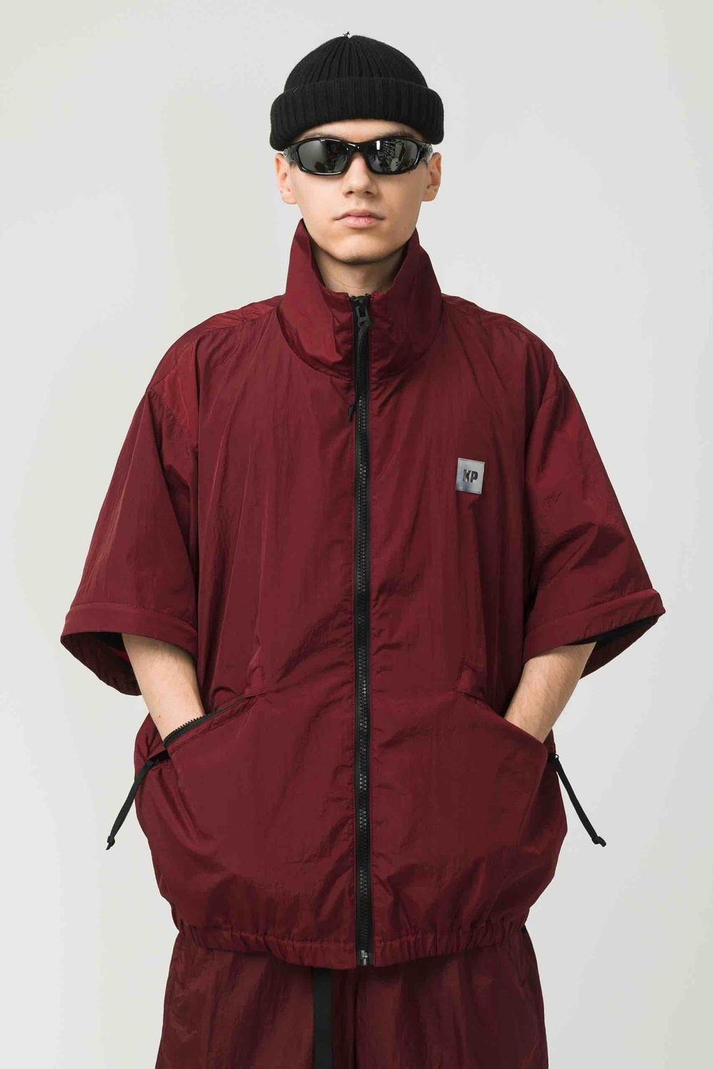 Ветровка Codered Halfsleeve бордовая темная