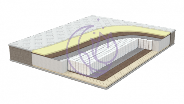 МАТРАС LILY Premium  В ТКАНИ ХЛОПОК TFK 1024 независимых пружины на 1 спальное место