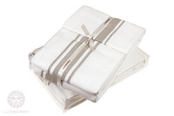 Полотенце 70х140 Luxberry Honey белое