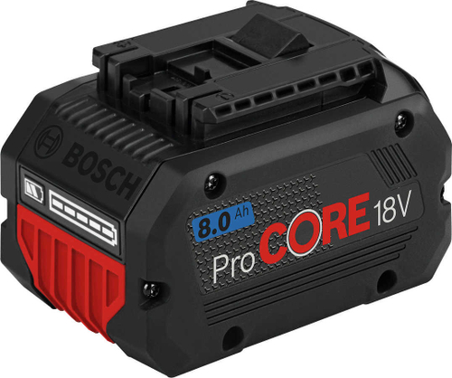 Аккумулятор ProCORE18V 8 А·ч BOSCH 1600A016GK