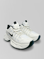 Кроссовки L605-3 комбинированные с нашивкой сбоку