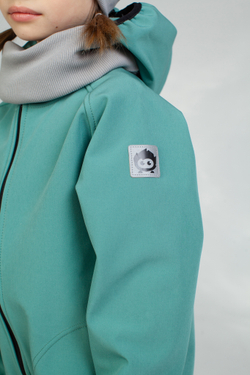 Комбинезон из софтшелла "Малахитовый"