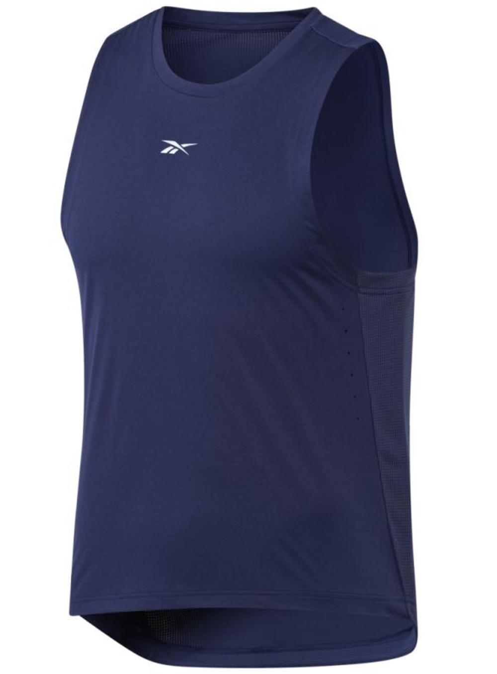 Мужская теннисная футболка Reebok Les Mills Knit Tank Top M - vector navy