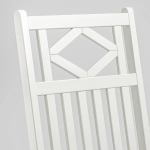 Садовое кресло - BONDHOLMEN IKEA/  БОНДХОЛЬМЕН ИКЕА,  107х58 см, белый