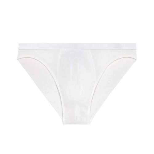 Мужские трусы слипы белые HOM Supreme Cotton 40-2448-0003