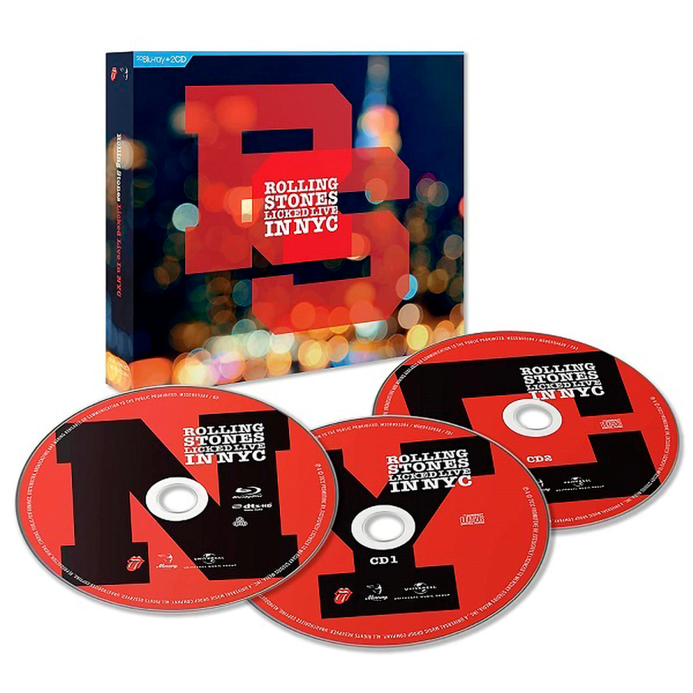 The Rolling Stones / Licked Live In NYC (2CD+Blu-Ray)