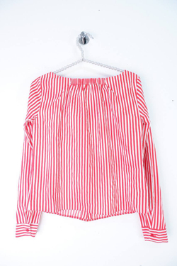 Блузка Primark в полоску, маркировка 34, визуально 40 размер