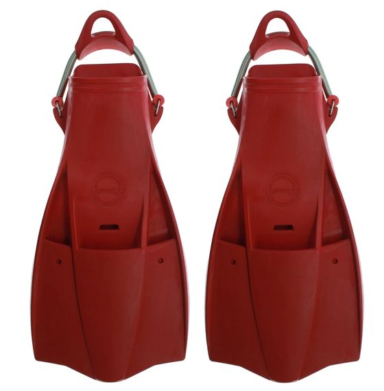 Ласты с открытой пяткой Aquatec Jet Fin красный