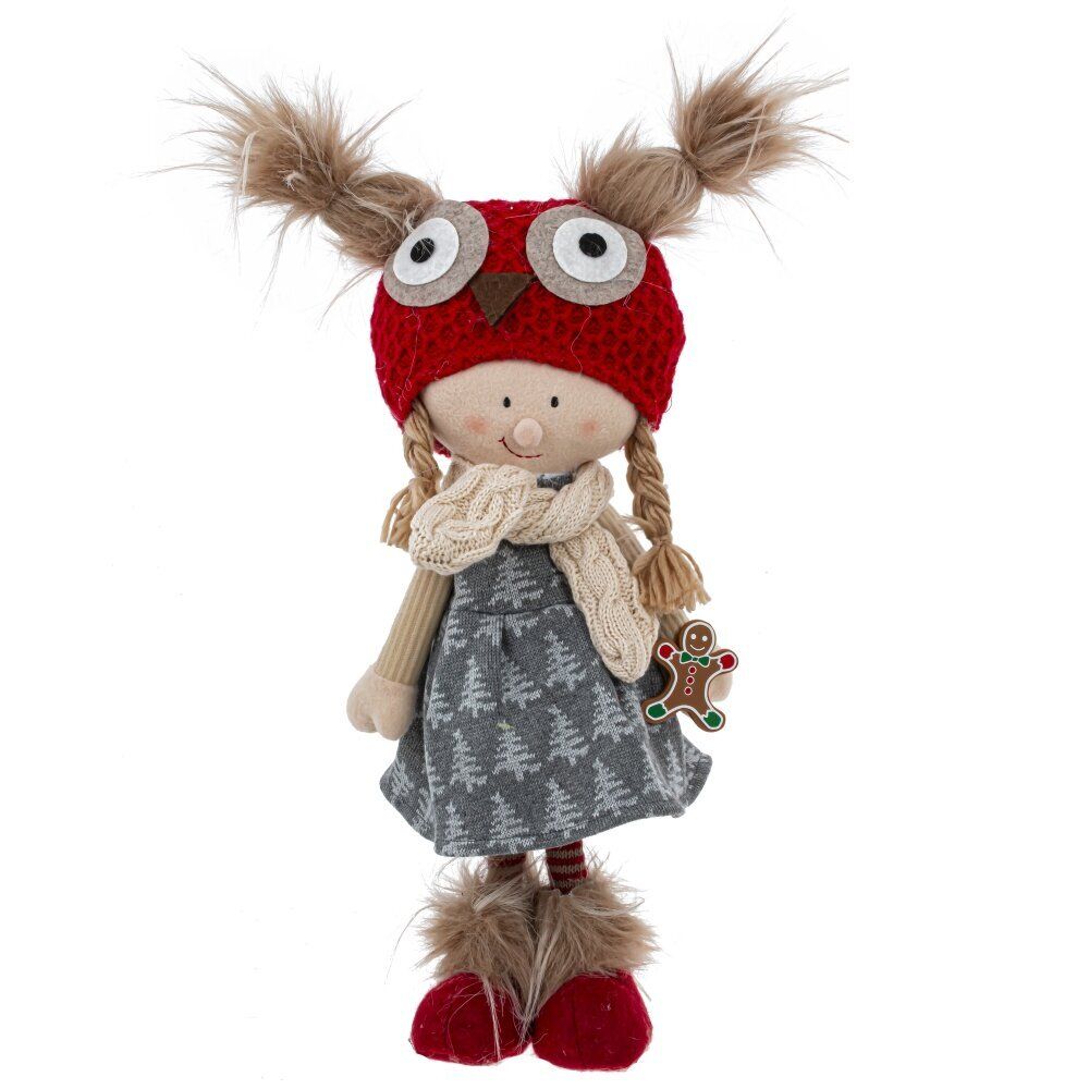 GAEM Игрушка набивная "Девочка", L19 W10 H53 см, 2в.