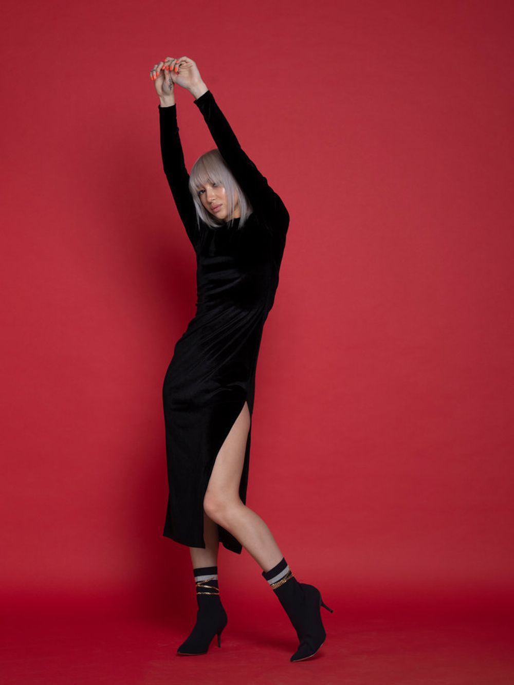 Платье by Matsumura Silk Velvet