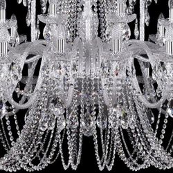 Подвесная люстра Bohemia Ivele Crystal 1402 1402/20+10+5/530/XL-165/Ni