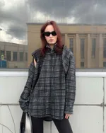 Рубашка Denis Detalov T3 черно-белая