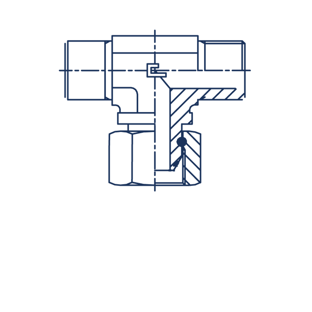 Соединение PFNT BSP 1.1/2"