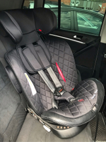 Автокресло HB-636 (Teddy Bear) (BLACK PLUS (эко-кожа))