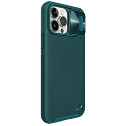 Противоударный чехол Nillkin CAMSHIELD Leather Case с защитой камеры для iPhone 13 Pro Max