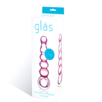 Розовый анальный жезл Quintessence Anal Slider - 19 см. (Цвет: розовый)