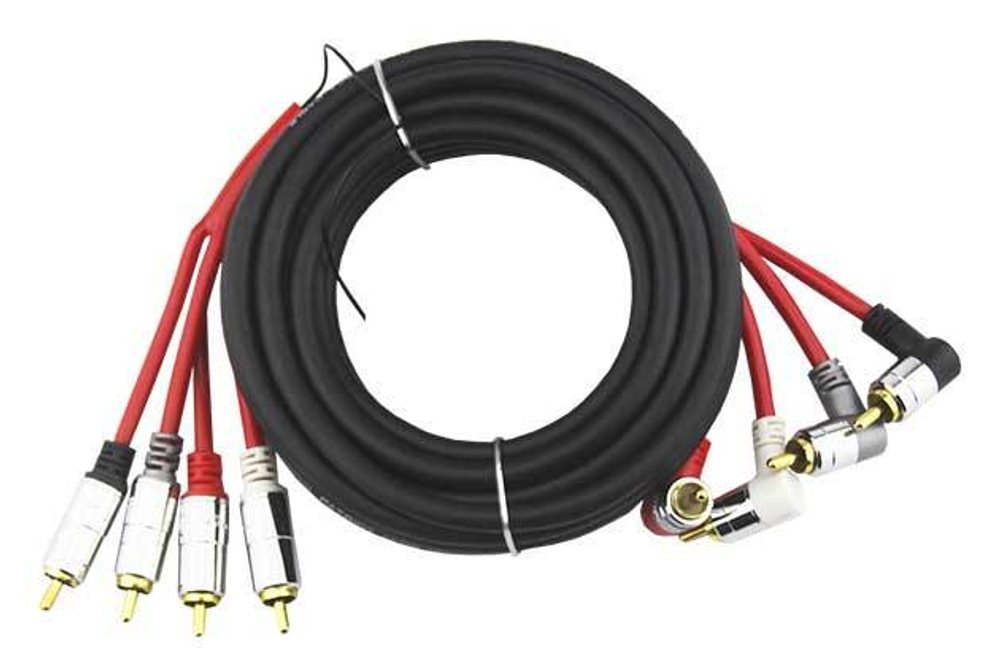 Межблочный провод Ural 4RCA-PT5M - BUZZ Audio