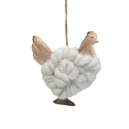 Декоративная подвеска "Курица"