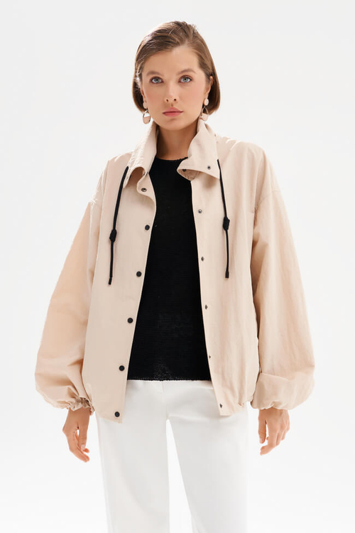 0118 Куртка женская (бежевый)