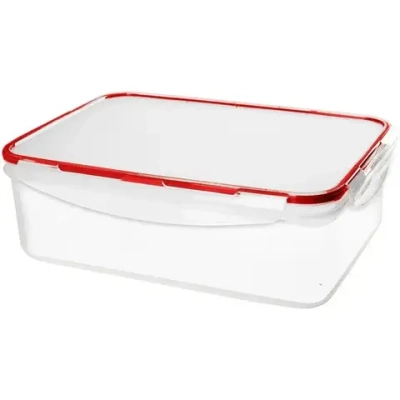 Контейнер для продуктов Modena прямоугольный 1,5л с защелками (бесцветный)