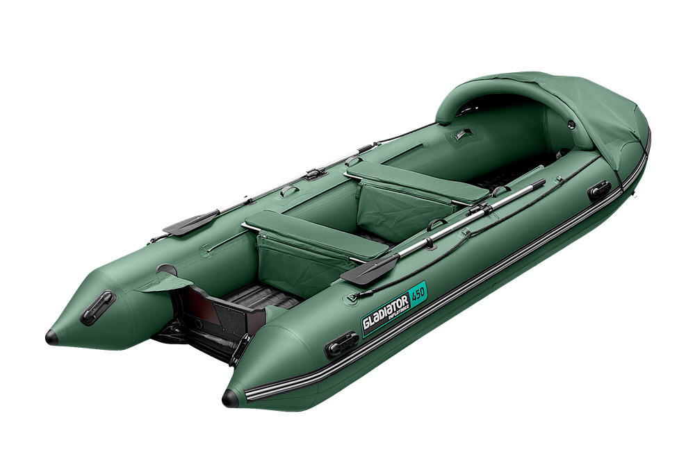 Лодка ПВХ Gladiator AirPro E450Pro НДНД